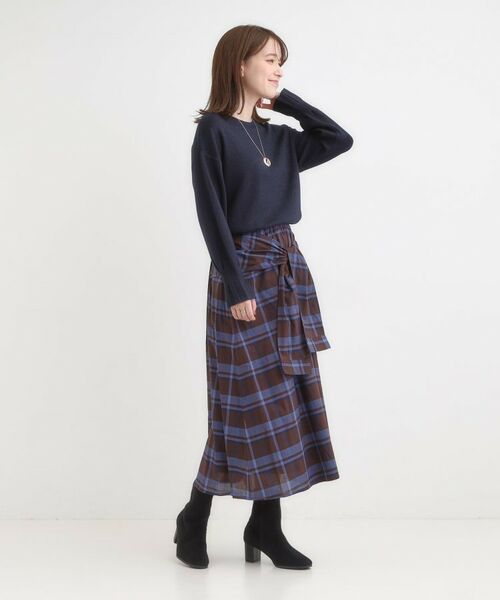 SHOO・LA・RUE / シューラルー ブーツ（ショート丈） | 起毛ニットブーツ | 詳細8