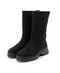 SHOO・LA・RUE / シューラルー ブーツ（ショート丈） | フェイクスェードミドルブーツ