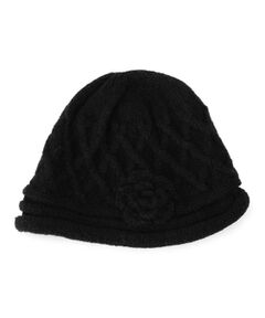 SHOO・LA・RUE / シューラルー ニットキャップ | お花ショートワッチ