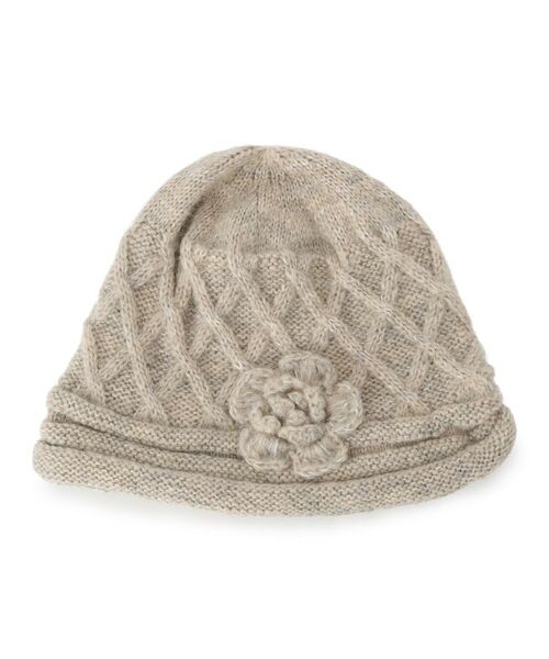 SHOO・LA・RUE / シューラルー ニットキャップ | お花ショートワッチ | 詳細1