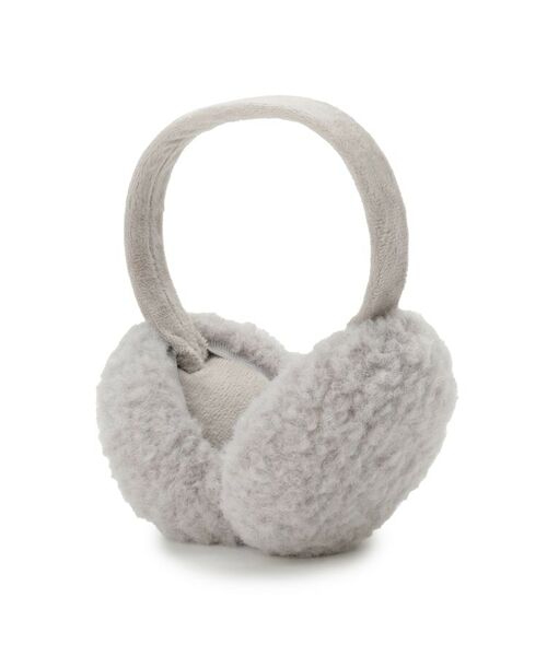 SHOO・LA・RUE / シューラルー ネックウォーマー・イヤーマフ | 【折りたたみ】ボアイヤマフ（グレー(012)）