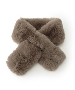 SHOO・LA・RUE / シューラルー マフラー・ショール・スヌード・ストール | フェイクファー差し込みマフラー