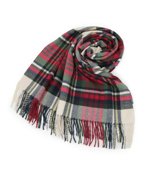 SHOO・LA・RUE / シューラルー マフラー・ショール・スヌード・ストール | 柄アソートチェックストール | 詳細1