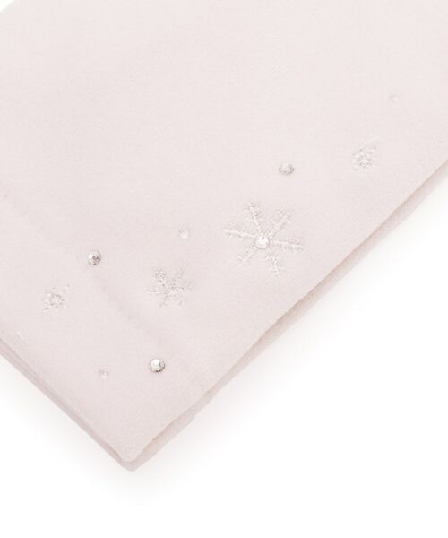 SHOO・LA・RUE / シューラルー 手袋 | フィンガーレス雪柄刺繍グローブ | 詳細5