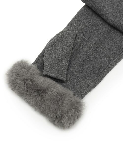 SHOO・LA・RUE / シューラルー 手袋 | フィンガーレスファーグローブ | 詳細3