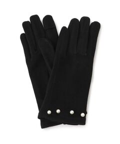 SHOO・LA・RUE / シューラルー 手袋 | フェイクパール5指グローブ