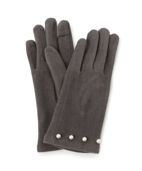 SHOO・LA・RUE / シューラルー 手袋 | フェイクパール5指グローブ | 詳細1