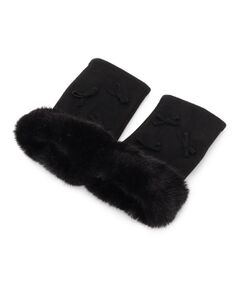 SHOO・LA・RUE / シューラルー 手袋 | 指切りリボン付きグローブ