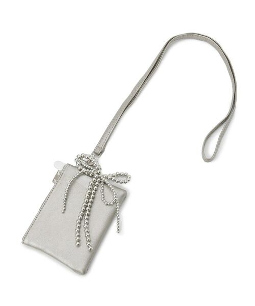 SHOO・LA・RUE / シューラルー キーホルダー・ストラップ | ポーチ&リボンストラップ(ブロンズ(008))