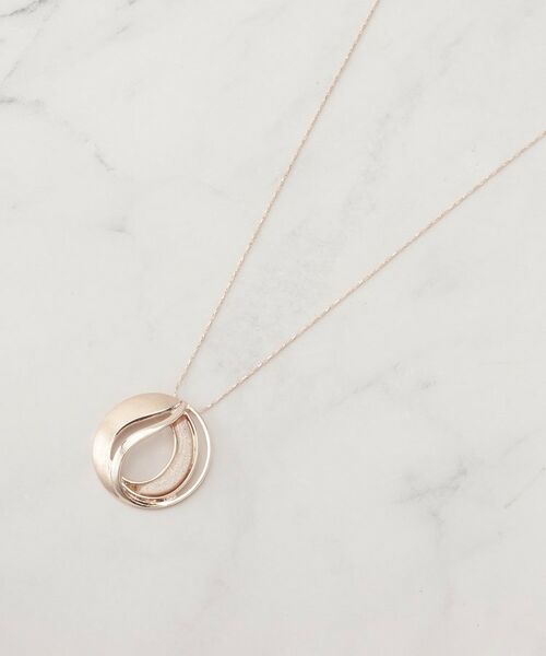SHOO・LA・RUE / シューラルー ネックレス・ペンダント・チョーカー | つやなしエポサークルネックレス | 詳細1
