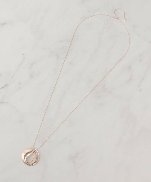 SHOO・LA・RUE / シューラルー ネックレス・ペンダント・チョーカー | つやなしエポサークルネックレス | 詳細2