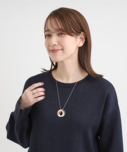 SHOO・LA・RUE / シューラルー ネックレス・ペンダント・チョーカー | つやなしエポサークルネックレス | 詳細4