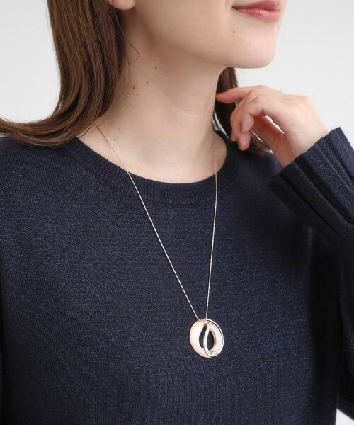SHOO・LA・RUE / シューラルー ネックレス・ペンダント・チョーカー | つやなしエポサークルネックレス | 詳細5