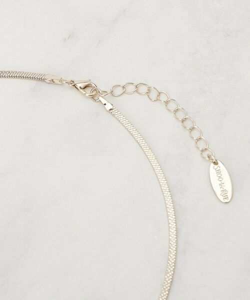 SHOO・LA・RUE / シューラルー ネックレス・ペンダント・チョーカー | ミニトリプルリングスネークショートネックレス | 詳細3