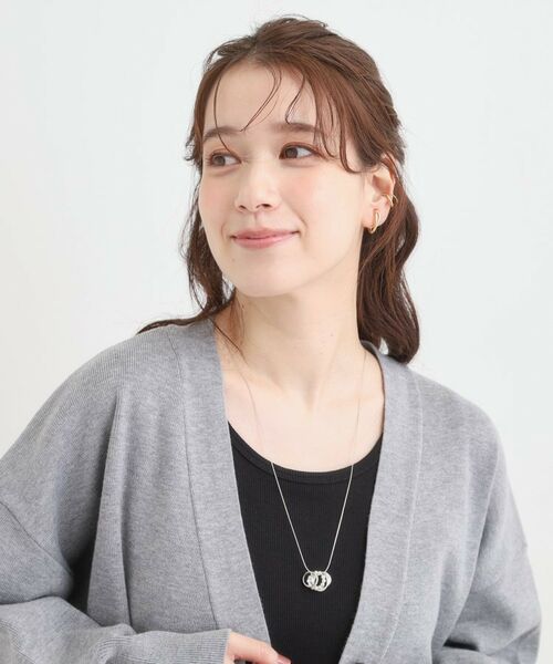 SHOO・LA・RUE / シューラルー ネックレス・ペンダント・チョーカー | フェイクパールミニリングネックレス | 詳細4