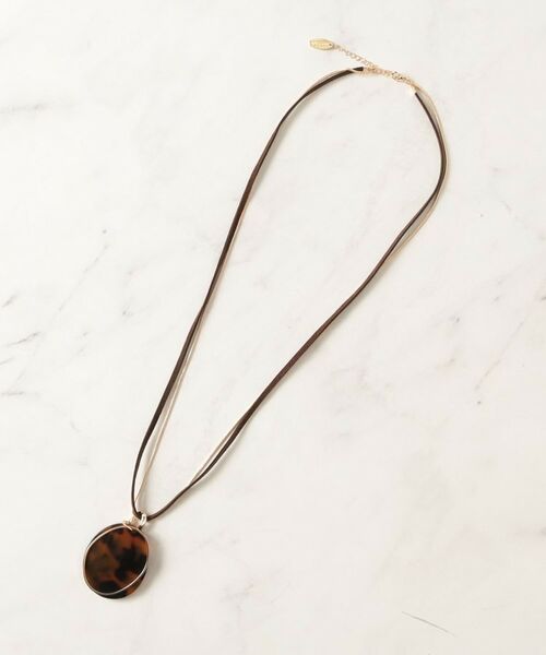 SHOO・LA・RUE / シューラルー ネックレス・ペンダント・チョーカー | スエード紐＆スネークモチーフネックレス | 詳細2