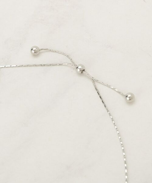 SHOO・LA・RUE / シューラルー ネックレス・ペンダント・チョーカー | 【セレモニー】ポイントパヴェショートネックレス | 詳細3