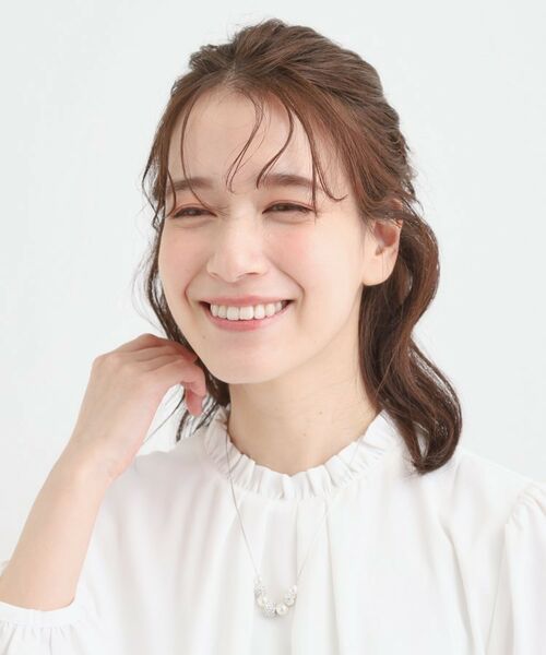 SHOO・LA・RUE / シューラルー ネックレス・ペンダント・チョーカー | 【セレモニー】ポイントパヴェショートネックレス | 詳細5