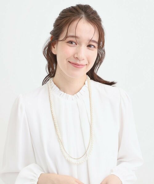 SHOO・LA・RUE / シューラルー ネックレス・ペンダント・チョーカー | 【セレモニー】2連ダイヤレーンロングネックレス | 詳細9