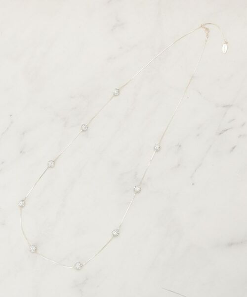 SHOO・LA・RUE / シューラルー ネックレス・ペンダント・チョーカー | 【セレモニー】とばしパヴェネックレス | 詳細1