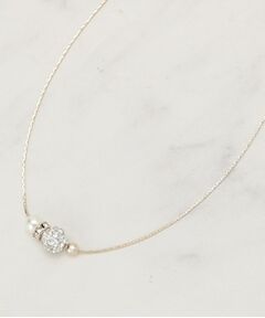 SHOO・LA・RUE / シューラルー ネックレス・ペンダント・チョーカー | 【セレモニー】ロンデルパヴェショートネックレス