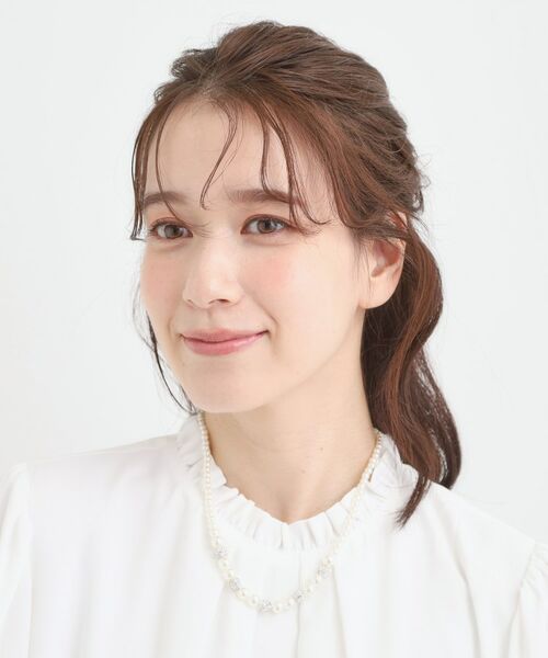 SHOO・LA・RUE / シューラルー ネックレス・ペンダント・チョーカー | 【セレモニー】パヴェ＆パール調ショートネックレス | 詳細5