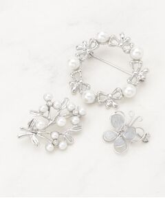 SHOO・LA・RUE / シューラルー ブローチ・コサージュ | 【セレモニー】3点セットブローチ