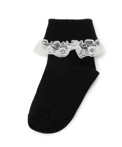 SHOO・LA・RUE / シューラルー ソックス | 【セレモニー】折り返しレースクルー丈ソックス