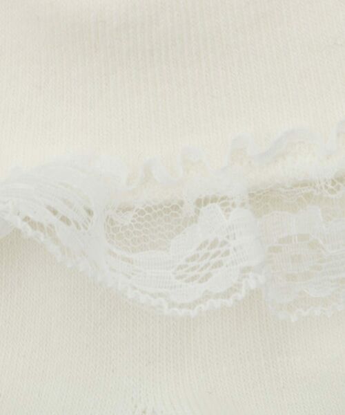 SHOO・LA・RUE / シューラルー ソックス | 【セレモニー】折り返しレースクルー丈ソックス | 詳細4