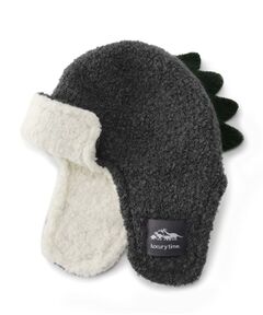 SHOO・LA・RUE / シューラルー ニットキャップ | 恐竜なりきり耳あて付きニット帽子