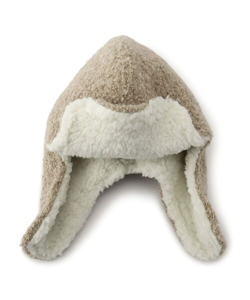 SHOO・LA・RUE / シューラルー ニットキャップ | 恐竜なりきり耳あて付きニット帽子 | 詳細3