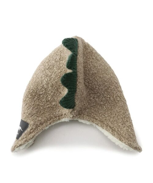SHOO・LA・RUE / シューラルー ニットキャップ | 恐竜なりきり耳あて付きニット帽子 | 詳細4