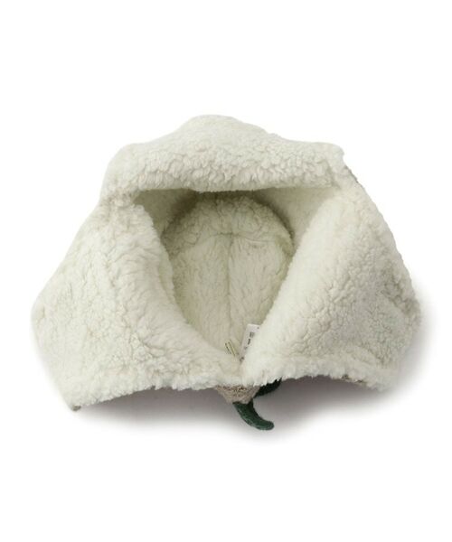 SHOO・LA・RUE / シューラルー ニットキャップ | 恐竜なりきり耳あて付きニット帽子 | 詳細5