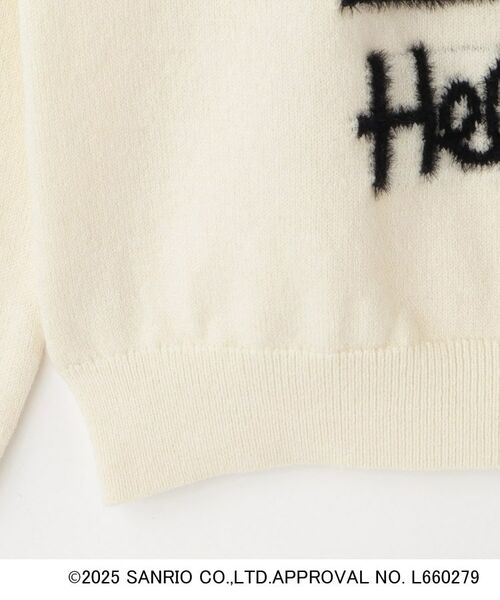 SHOO・LA・RUE / シューラルー ニット・セーター | 【HELLO KITTYコラボ】スウェットライクニット | 詳細5