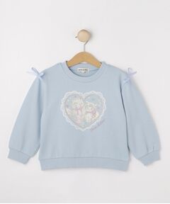 SHOO・LA・RUE / シューラルー スウェット | 【100-150cm】オーガンジーモチーフスウェット