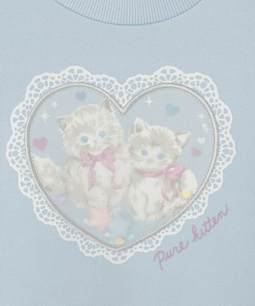 SHOO・LA・RUE / シューラルー スウェット | 【100-150cm】オーガンジーモチーフスウェット | 詳細10