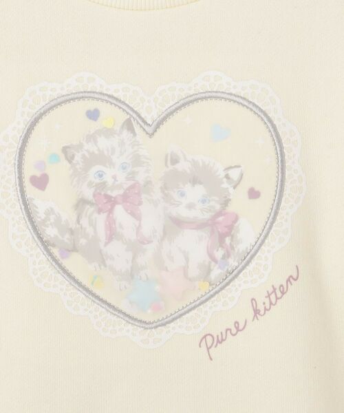 SHOO・LA・RUE / シューラルー スウェット | 【100-150cm】オーガンジーモチーフスウェット | 詳細7