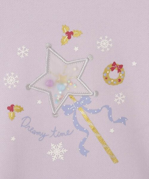 SHOO・LA・RUE / シューラルー スウェット | 【100-150cm】オーガンジーモチーフスウェット | 詳細9