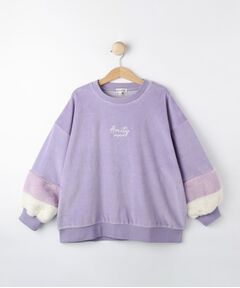 SHOO・LA・RUE / シューラルー カットソー | 【130-150cm】袖フェイクファープルオーバー