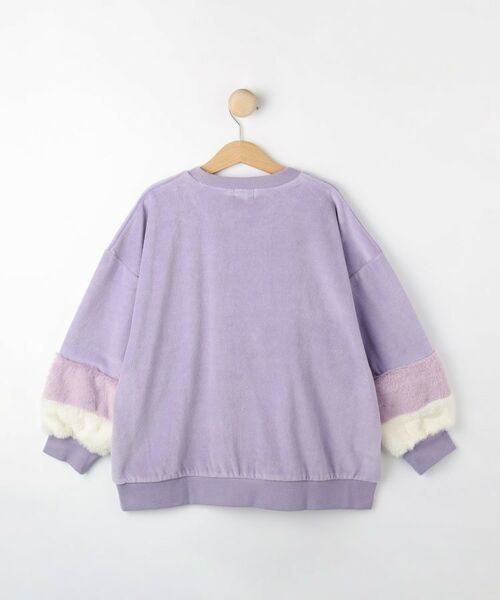 SHOO・LA・RUE / シューラルー カットソー | 【130-150cm】袖フェイクファープルオーバー | 詳細2