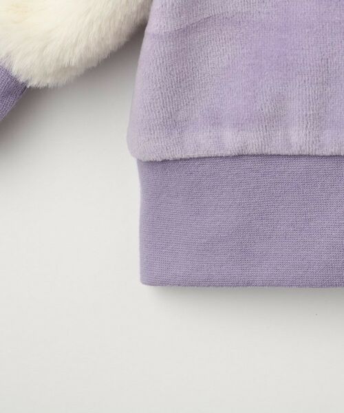 SHOO・LA・RUE / シューラルー カットソー | 【130-150cm】袖フェイクファープルオーバー | 詳細5