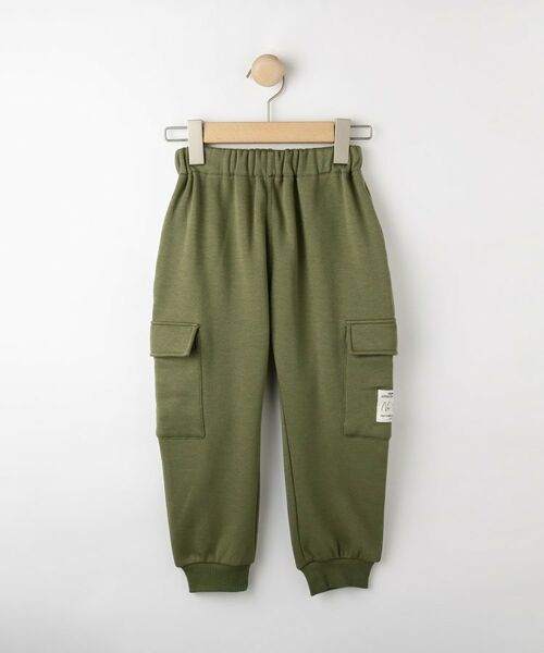 SHOO・LA・RUE / シューラルー パンツ | 【100-150cm】裏シャギー裾リブカーゴパンツ | 詳細1