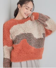 SHOO・LA・RUE / シューラルー ニット・セーター | 選べる4柄 ふわふわロングフェザーニット