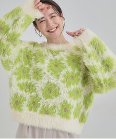 SHOO・LA・RUE / シューラルー ニット・セーター | 選べる4柄 ふわふわロングフェザーニット