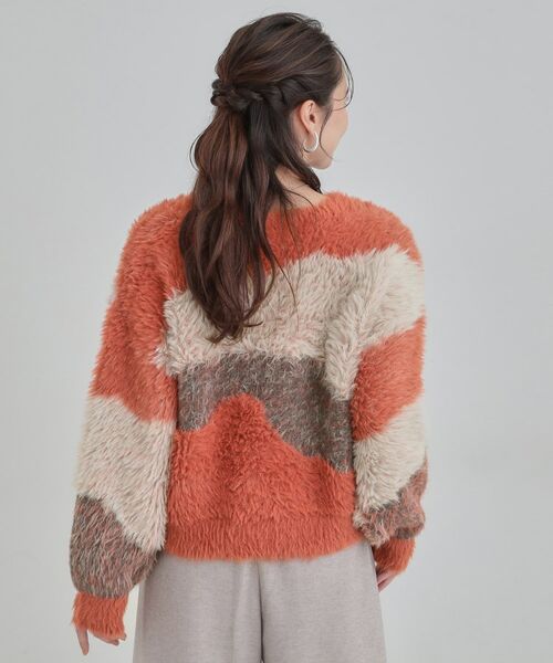 SHOO・LA・RUE / シューラルー ニット・セーター | 【選べる4柄】 ふわふわ ロングフェザーニット | 詳細26