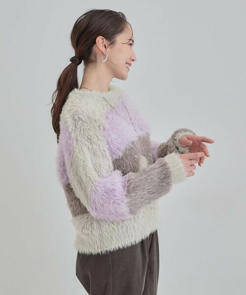 SHOO・LA・RUE / シューラルー ニット・セーター | 【選べる4柄】 ふわふわ ロングフェザーニット | 詳細30