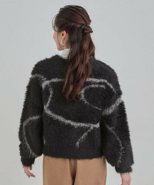 SHOO・LA・RUE / シューラルー ニット・セーター | 【選べる4柄】 ふわふわ ロングフェザーニット | 詳細6