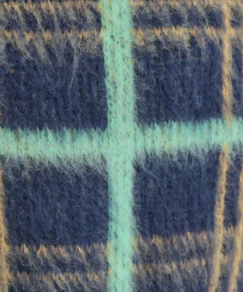 SHOO・LA・RUE / シューラルー ニット・セーター | 【S-LL】チェック柄ふわふわニット | 詳細8