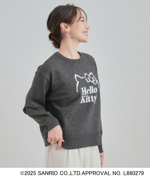 SHOO・LA・RUE / シューラルー ニット・セーター | 【HELLO KITTY コラボ】スウェットライクニット | 詳細10