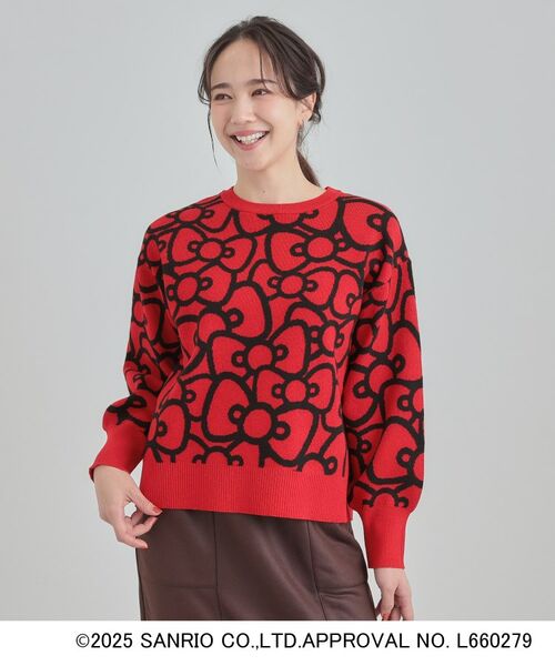 SHOO・LA・RUE / シューラルー ニット・セーター | 【HELLO KITTY コラボ】スウェットライクニット | 詳細13